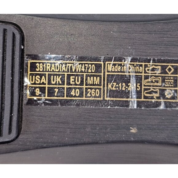 Vionic Women's Radia Blue Patent Leather Croc Print Wedge Sandals Size 9 2128 - Picture 8 of 15